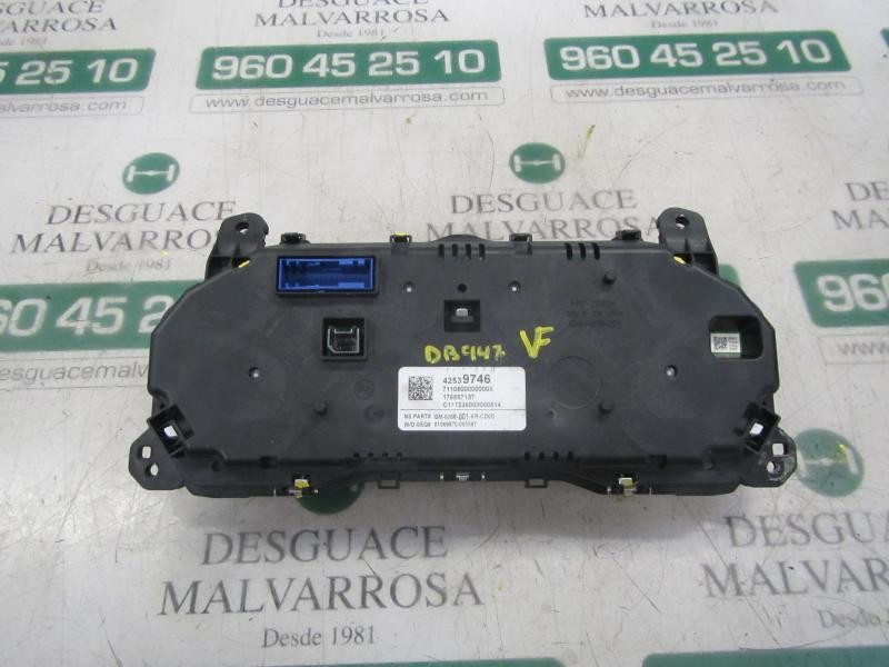 Recambio de cuadro instrumentos para opel mokka x selective start/stop referencia OEM IAM 42539746 42539746 