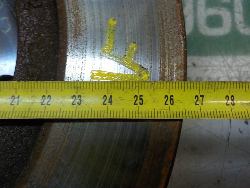 Recambio de disco freno trasero para opel mokka x selective start/stop referencia OEM IAM 13502135  