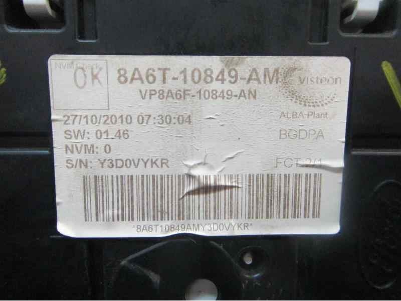 Recambio de cuadro instrumentos para ford fiesta (cb1) trend referencia OEM IAM 1786848 8A6T10849AM 