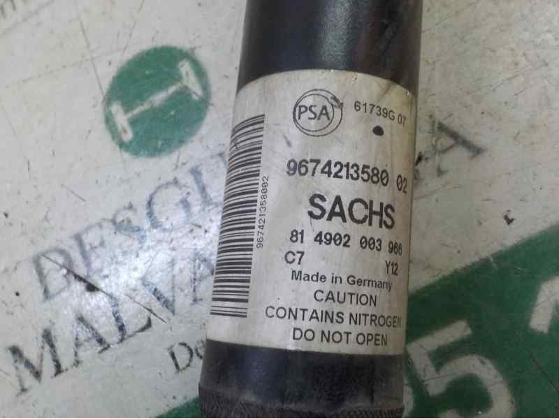 Recambio de amortiguador trasero izquierdo para peugeot partner tepee b9 puretec referencia OEM IAM   