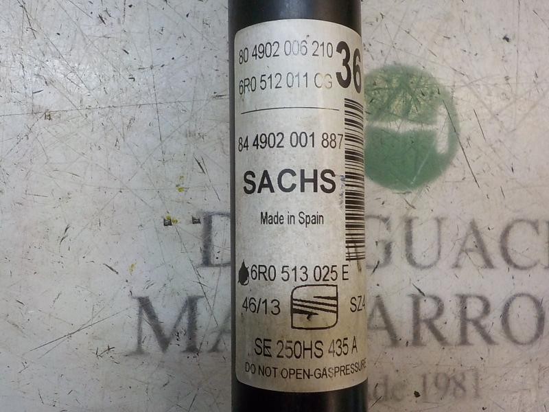 Recambio de amortiguador trasero derecho para seat ibiza (6j5) reference tech referencia OEM IAM 6R0513025E  