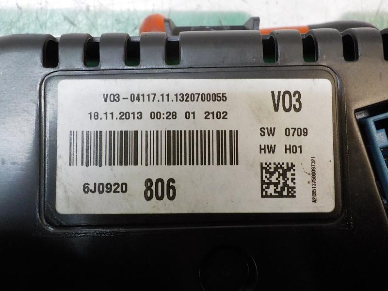Recambio de cuadro instrumentos para seat ibiza (6j5) reference tech referencia OEM IAM 6J0920806 6J0920806 