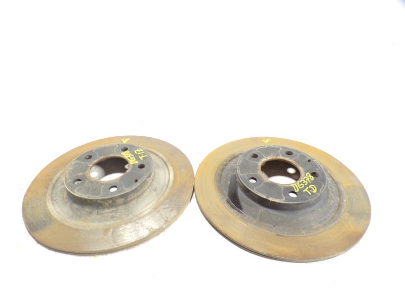 Recambio de disco freno trasero para mazda cx-5 2.2 turbodiesel cat referencia OEM IAM K01126251B  