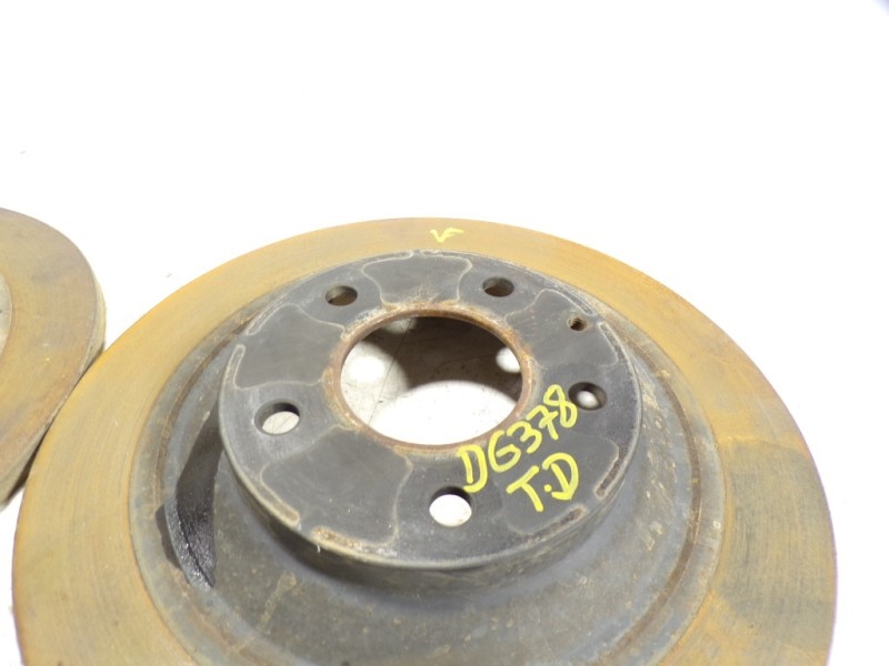 Recambio de disco freno trasero para mazda cx-5 2.2 turbodiesel cat referencia OEM IAM K01126251B  