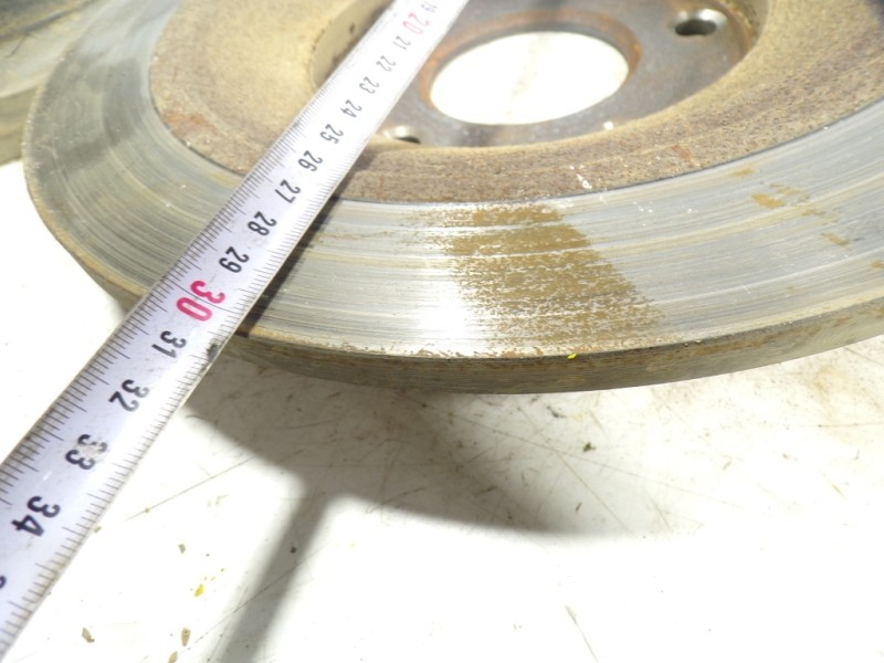 Recambio de disco freno trasero para mazda cx-5 2.2 turbodiesel cat referencia OEM IAM K01126251B  