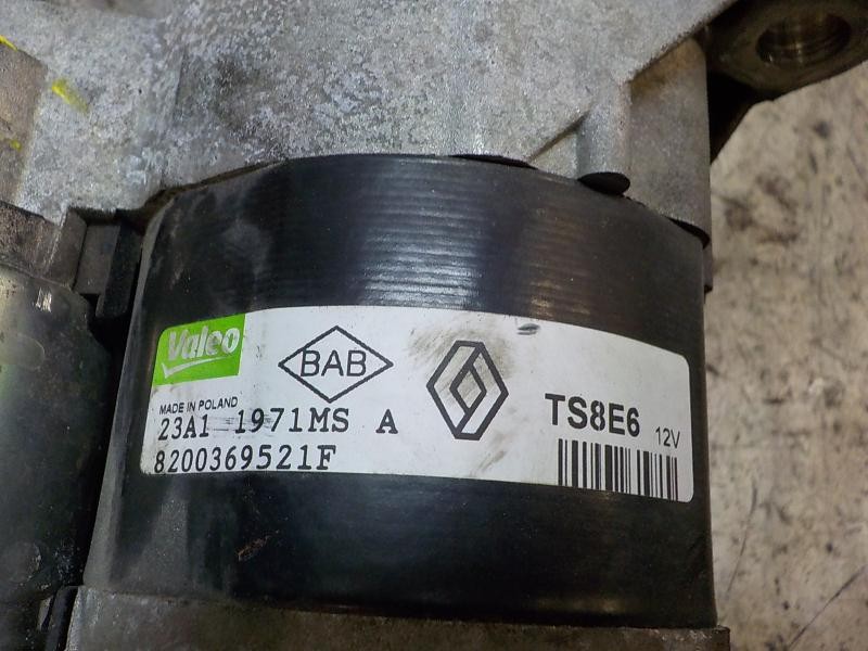 Recambio de motor arranque para renault twingo 1.2 16v referencia OEM IAM 8200369521 8200369521F 