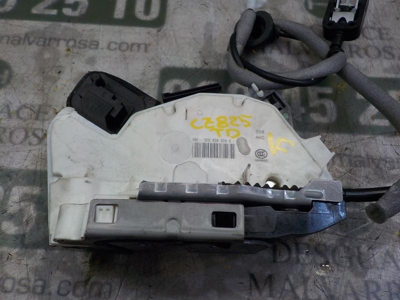 Recambio de cerradura puerta trasera derecha para skoda spaceback (5h) 1.6 tdi dpf referencia OEM IAM 5E0839016A  