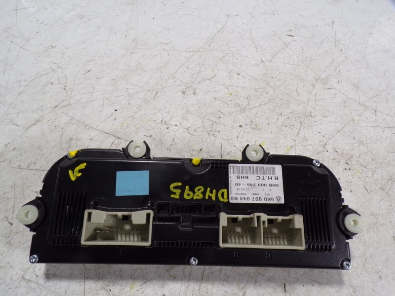 Recambio de mando climatizador para volkswagen golf vi (5k1) 1.6 tdi referencia OEM IAM 5K0907044DTZJU 5K0907044BS 5HB00974640