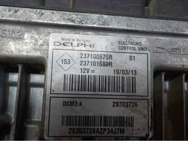 Recambio de centralita motor uce para nissan nv 200 (m20) 1.5 dci cat referencia OEM IAM   