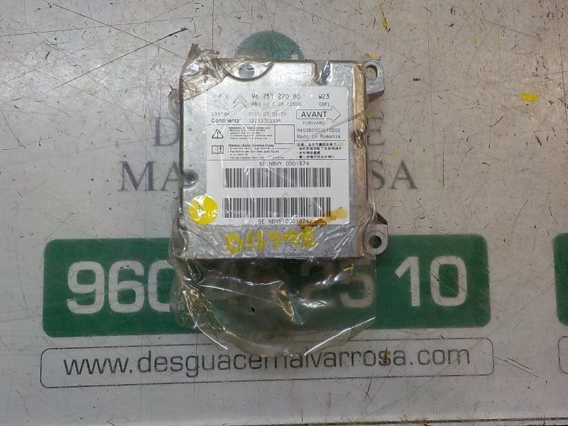 Recambio de centralita airbag para peugeot 508 2.0 16v hdi fap referencia OEM IAM 6546CN 9675127080 A2C53323336