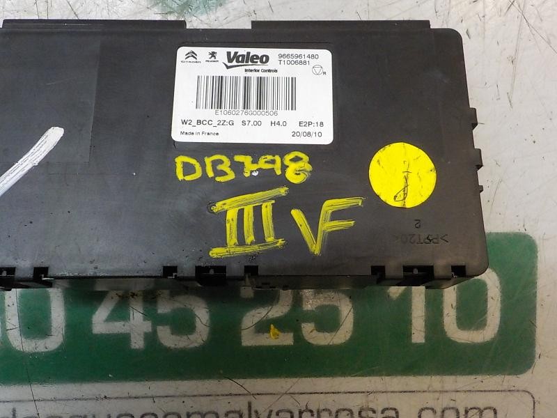 Recambio de modulo electronico para peugeot 508 2.0 16v hdi fap referencia OEM IAM 6452Y1 9665961480 