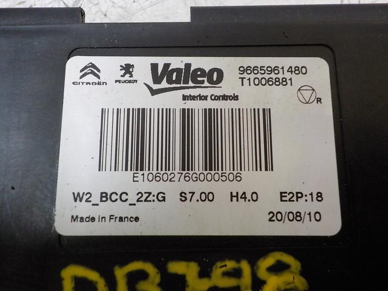 Recambio de modulo electronico para peugeot 508 2.0 16v hdi fap referencia OEM IAM 6452Y1 9665961480 