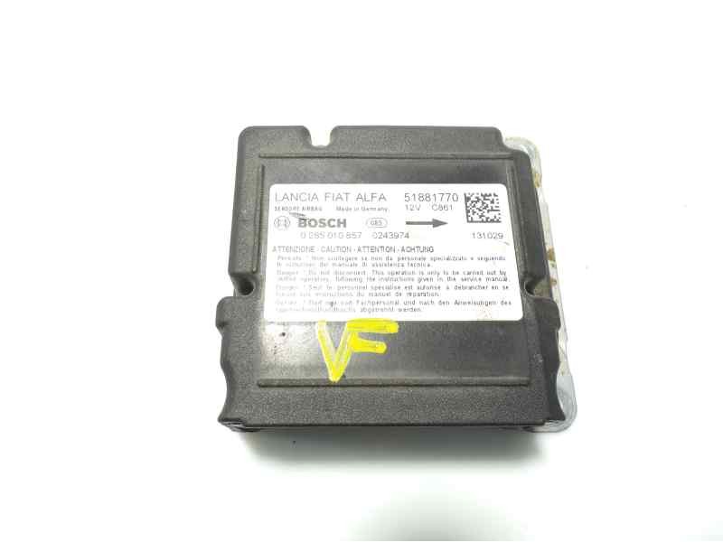 Recambio de centralita airbag para fiat doblo 1.3 16v jtd cat referencia OEM IAM 51881770 51881770 0285010857