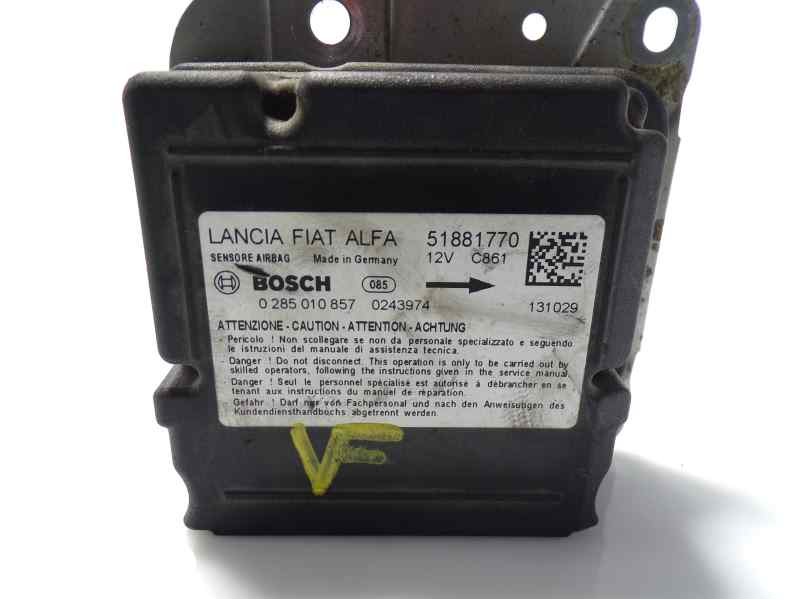 Recambio de centralita airbag para fiat doblo 1.3 16v jtd cat referencia OEM IAM 51881770 51881770 0285010857