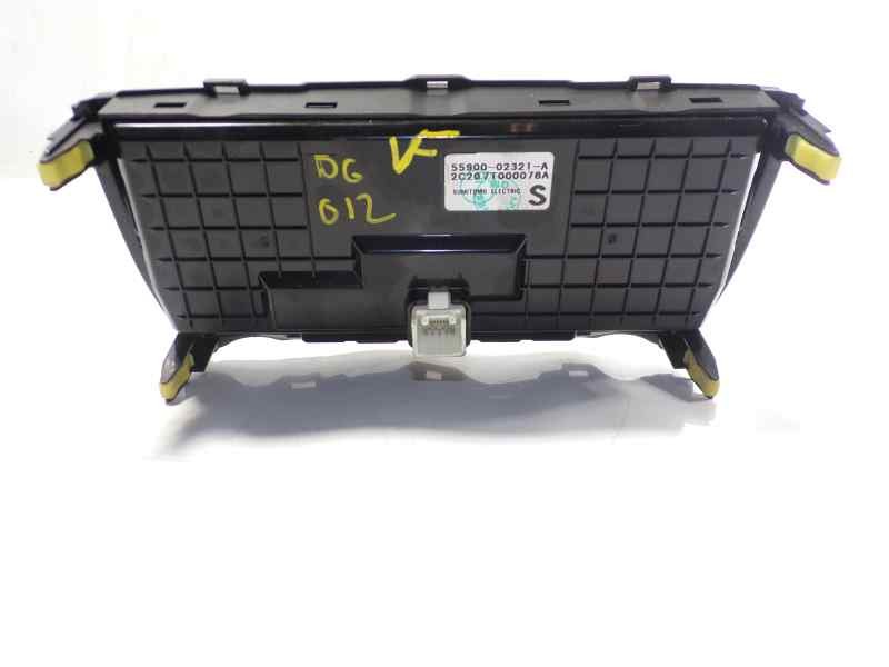 Recambio de mando climatizador para toyota auris 1.4 turbodiesel cat referencia OEM IAM 5590002321 5590002321A 2C207T000078A