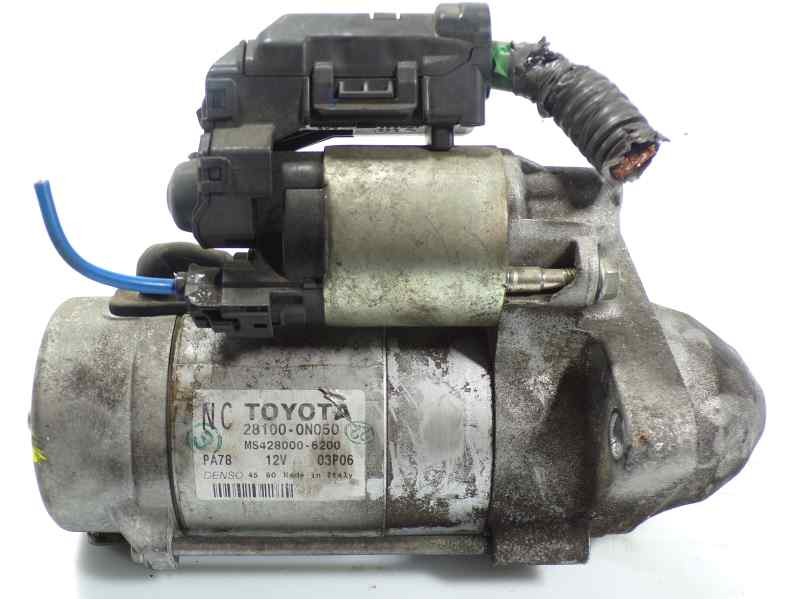 Recambio de motor arranque para toyota auris 1.4 turbodiesel cat referencia OEM IAM 281000N050 281000N050 