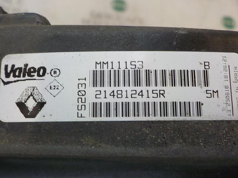 Recambio de electroventilador para renault megane iii coupe 1.5 dci diesel referencia OEM IAM 214810898R 214812415R MM11153