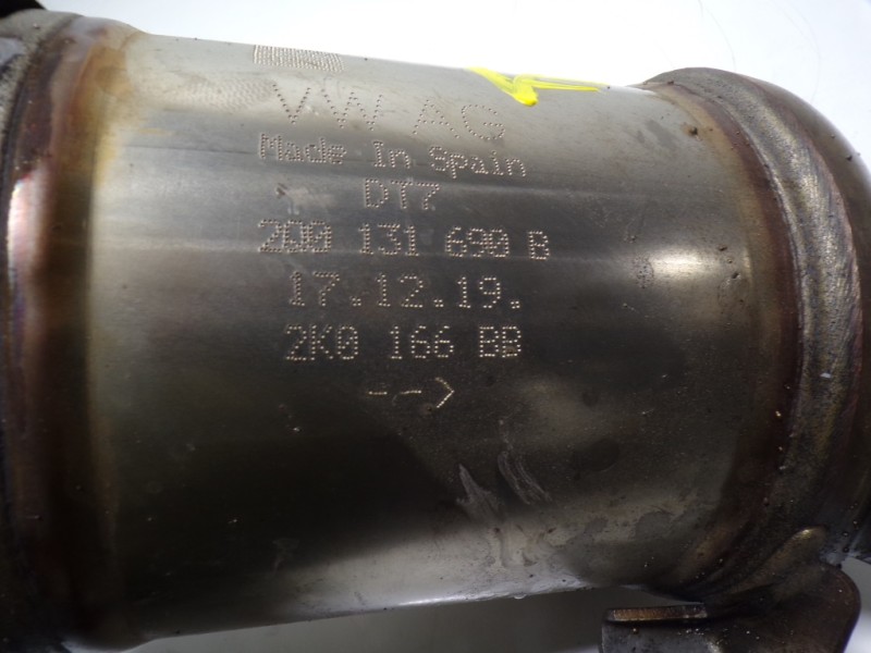 Recambio de catalizador para audi a1 sportback (gba) 1.0 tfsi referencia OEM IAM 2Q0254504G 2Q0131690B 