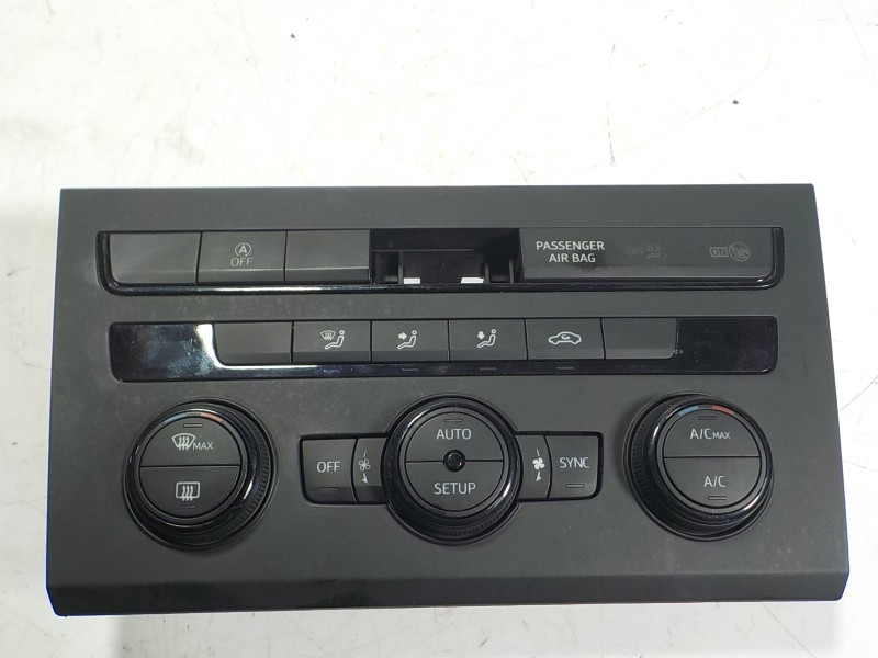 Recambio de mando climatizador para cupra ateca 2.0tsi 4drive referencia OEM IAM 5F0907044AM1QB 5F0907044AM 