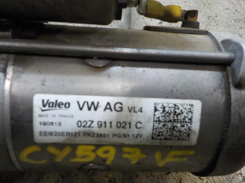 Recambio de motor arranque para seat ibiza (6j5) 1.4tdi 55kw referencia OEM IAM 02Z911024H 02Z911021C 