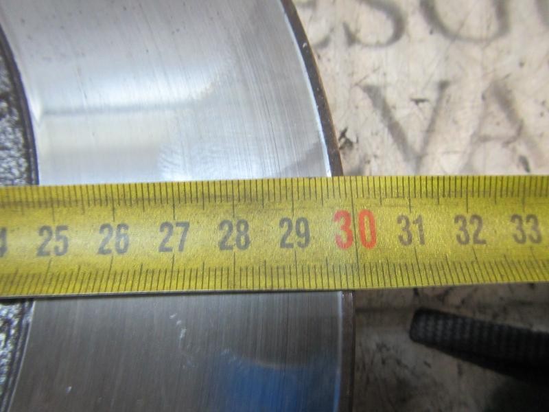 Recambio de disco freno trasero para audi a5 coupe (8t) 2.0 tdi (140kw) referencia OEM IAM 8K0615601B  