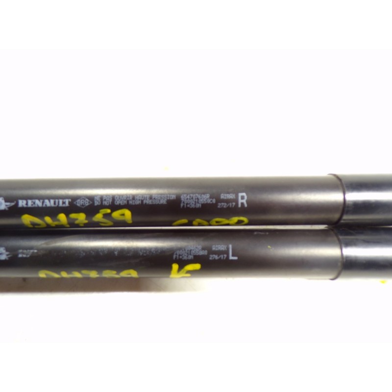 Recambio de amortiguador capot para renault megane iv berlina 5p 1.5 dci diesel fap energy referencia OEM IAM 654707606R 6547076