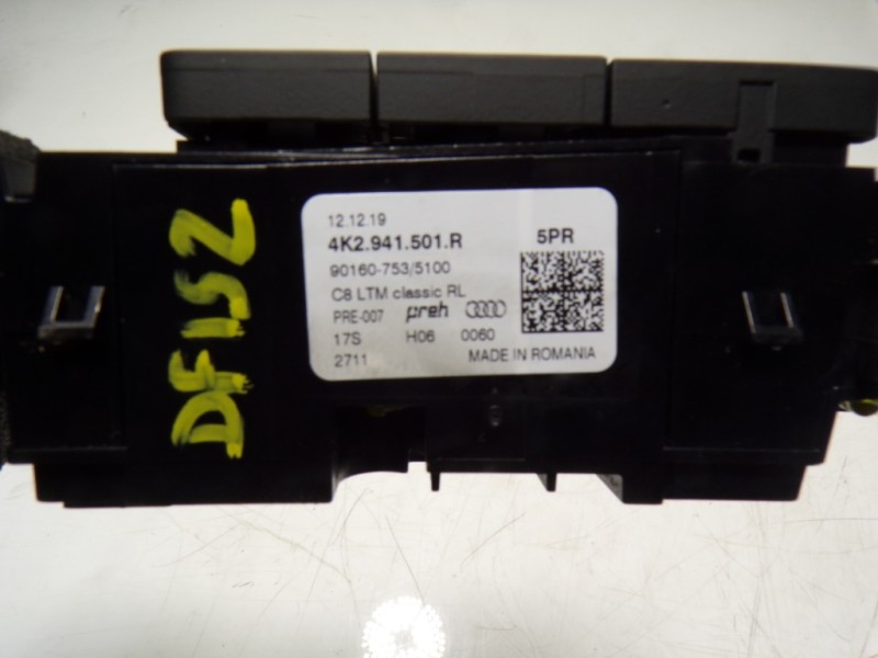 Recambio de mando luces para audi a1 sportback (gba) 1.0 tfsi referencia OEM IAM 4K2941501R 4K2941501R 