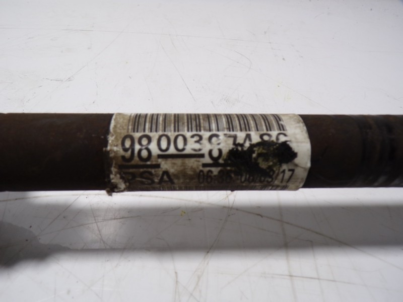 Recambio de transmision derecha para peugeot 2008 (--.2013) 1.6 blue-hdi fap referencia OEM IAM 9800387480  