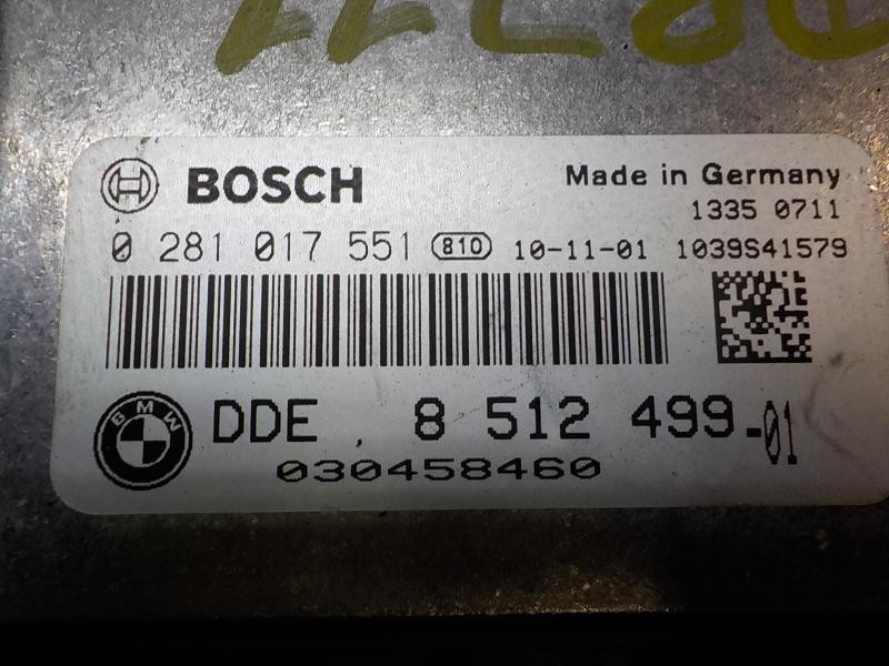 Recambio de centralita motor uce para bmw serie 1 berlina (e81/e87) 118d referencia OEM IAM 13618577664 028101755 028101755