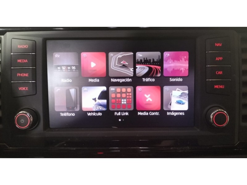 Recambio de pantalla multifuncion para cupra ateca 2.0tsi 4drive referencia OEM IAM  575919606 