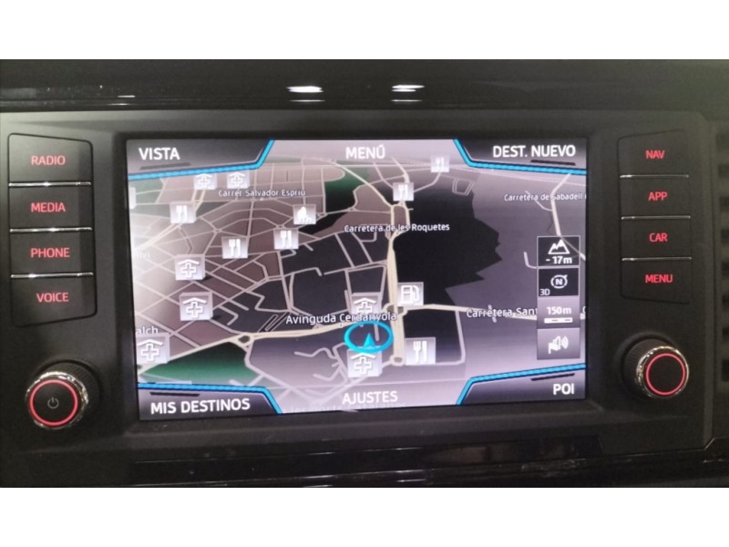 Recambio de pantalla multifuncion para cupra ateca 2.0tsi 4drive referencia OEM IAM  575919606 