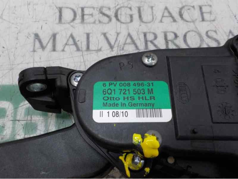 Recambio de potenciometro pedal para seat ibiza (6j5) 1.6 tdi referencia OEM IAM 6Q1721503M 6Q1721503M 