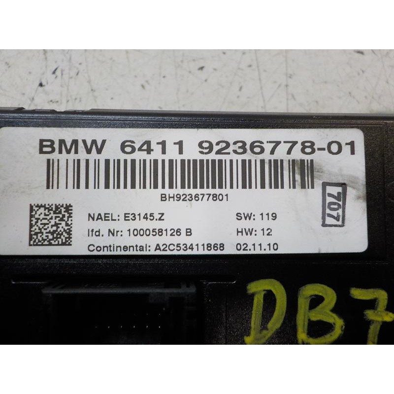 Recambio de mando calefaccion / aire acondicionado para bmw serie 1 berlina (e81/e87) 118d referencia OEM IAM 64119313740 641192