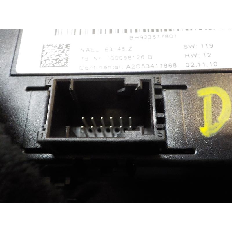 Recambio de mando calefaccion / aire acondicionado para bmw serie 1 berlina (e81/e87) 118d referencia OEM IAM 64119313740 641192