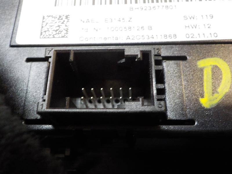 Recambio de mando calefaccion / aire acondicionado para bmw serie 1 berlina (e81/e87) 118d referencia OEM IAM 64119313740 641192