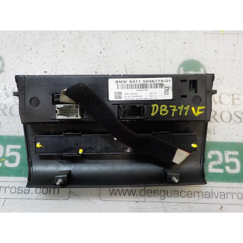 Recambio de mando calefaccion / aire acondicionado para bmw serie 1 berlina (e81/e87) 118d referencia OEM IAM 64119313740 641192