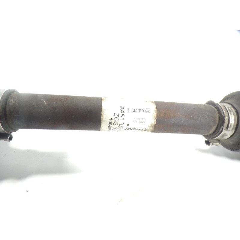 Recambio de transmision trasera izquierda para smart coupe micro hybrid drive (45kw) (451.334) referencia OEM IAM A4513500410 A4