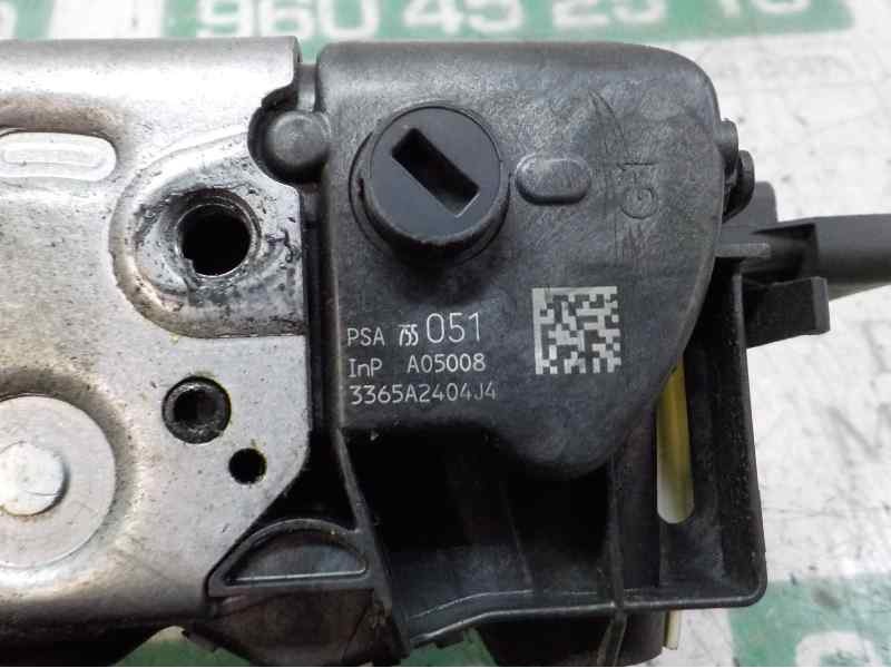 Recambio de cerradura puerta delantera izquierda para citroën c-elysée exclusive referencia OEM IAM 9675505180 755051 