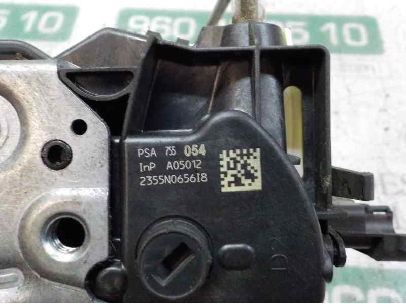 Recambio de cerradura puerta trasera derecha para citroën c-elysée exclusive referencia OEM IAM 9675505480 755054 