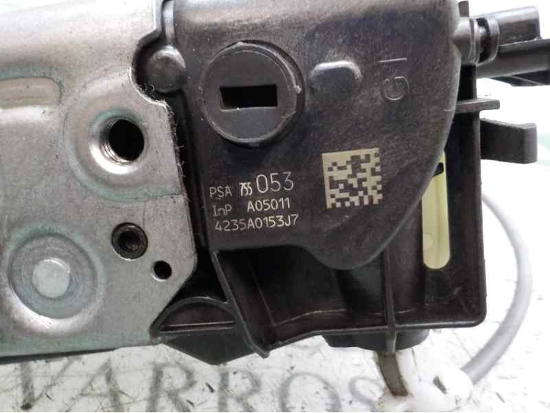 Recambio de cerradura puerta trasera izquierda para citroën c-elysée exclusive referencia OEM IAM 9675505380 755053 