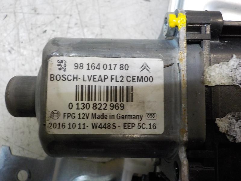 Recambio de elevalunas delantero izquierdo para peugeot 2008 (--.2013) allure referencia OEM IAM 9806088180  