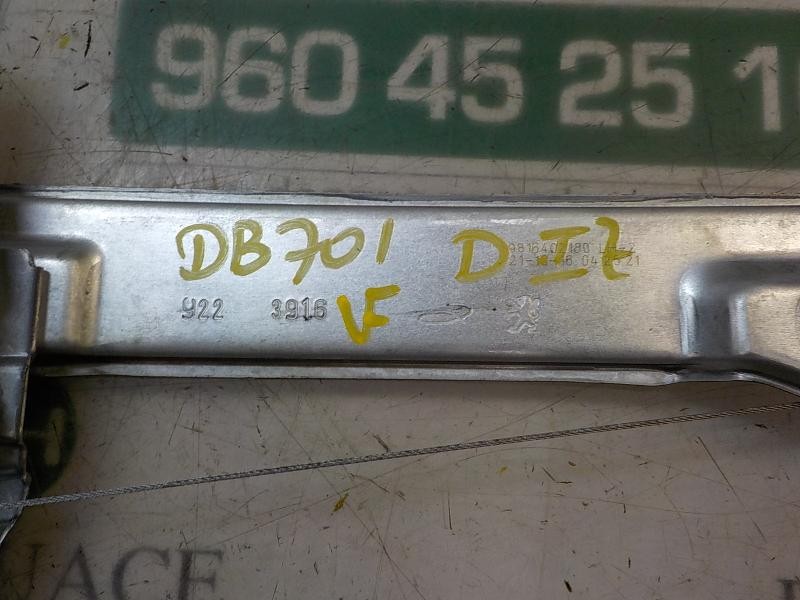 Recambio de elevalunas delantero izquierdo para peugeot 2008 (--.2013) allure referencia OEM IAM 9806088180  