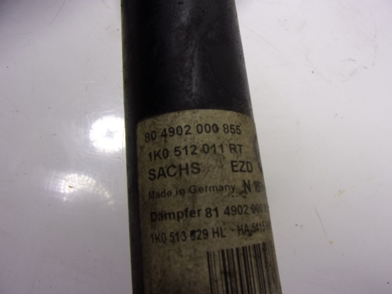 Recambio de amortiguador trasero derecho para volkswagen golf v berlina (1k1) r32 referencia OEM IAM 1K0513029H 1K0512011R 