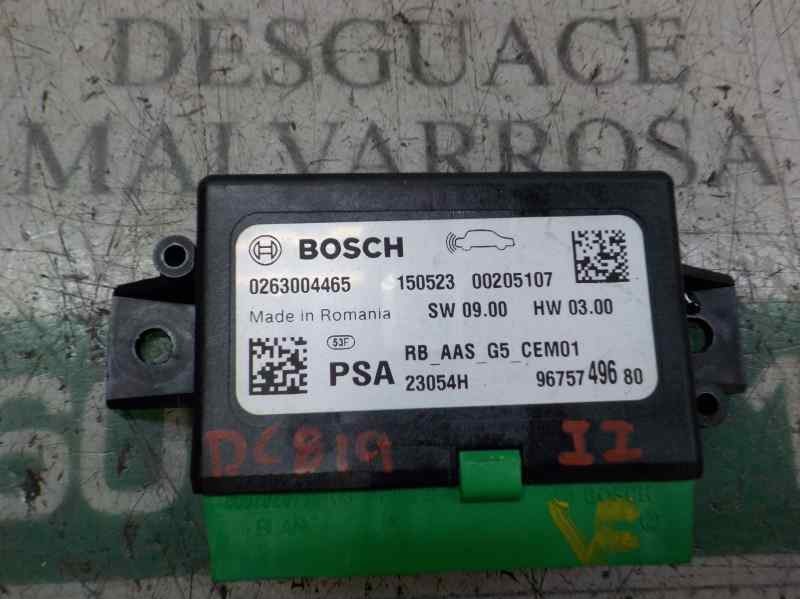 Recambio de modulo electronico para citroën c-elysée exclusive referencia OEM IAM 1609289180 9675749680 0263004465