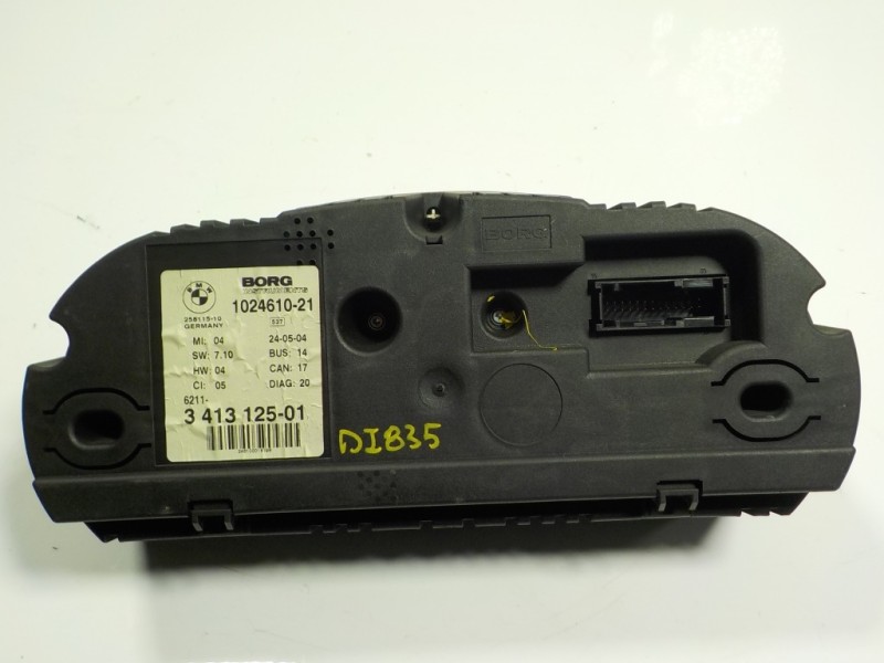Recambio de cuadro instrumentos para bmw x3 (e83) 3.0 24v cat referencia OEM IAM 62103454347 341312501 102461021
