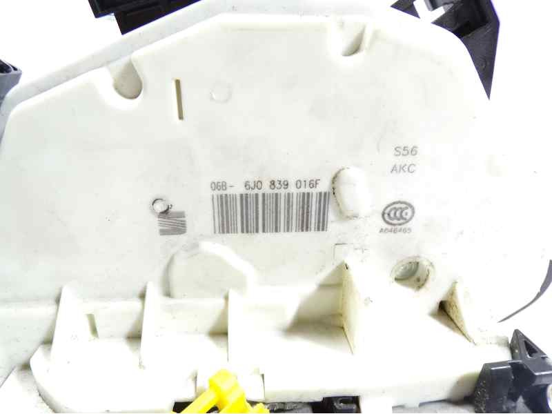 Recambio de cerradura puerta trasera derecha para seat ibiza (6p1) 1.2 tsi referencia OEM IAM 6J0839016F 6J0839016F 