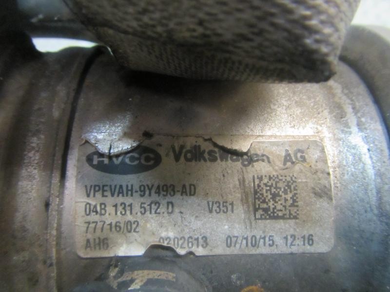 Recambio de enfriador egr para volkswagen polo (6r1) referencia OEM IAM   