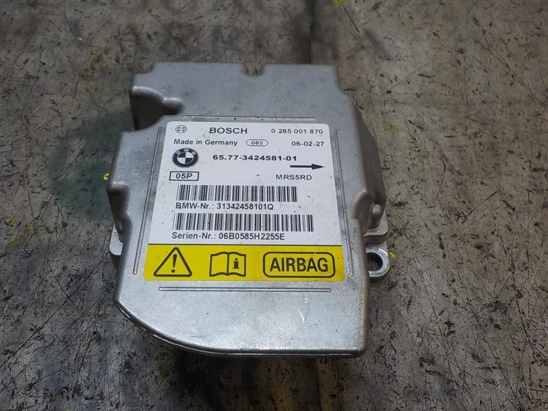 Recambio de centralita airbag para bmw x3 (e83) 2.0 16v diesel cat referencia OEM IAM 65773424581 6577342458101 0285001870
