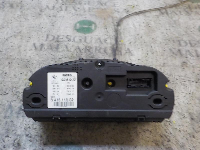 Recambio de cuadro instrumentos para bmw x3 (e83) 2.0 16v diesel cat referencia OEM IAM 62103451581 341611302 