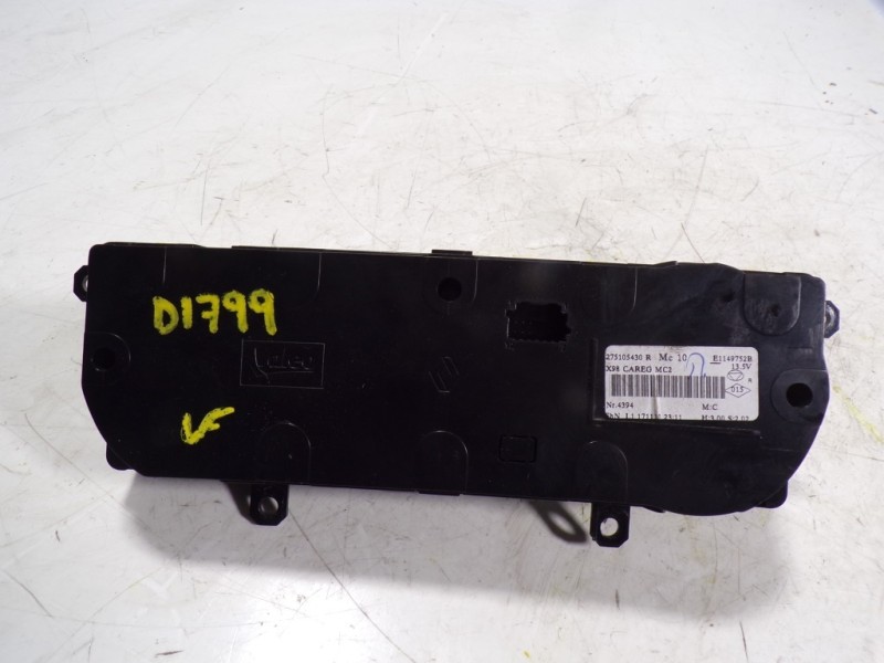 Recambio de mando climatizador para renault clio iv societé referencia OEM IAM 275105430R 275105430R 